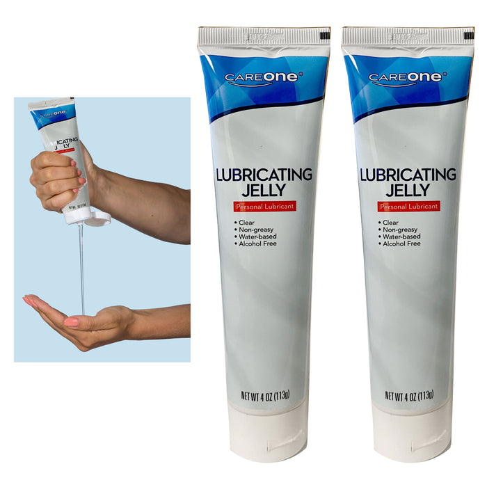 2 X Water Based Lube Personal Lubricant Lubricating Jelly Natural Feel Glide 4oz