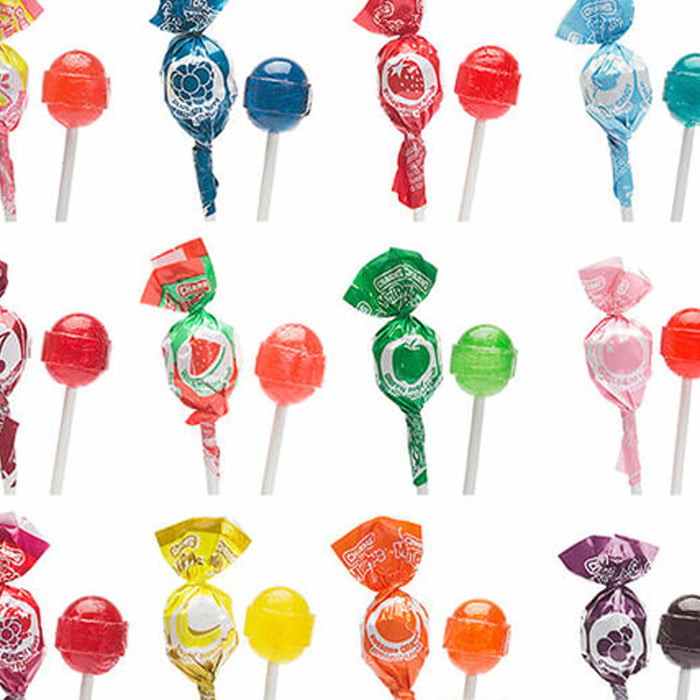 8 Bags Charms Lollipops Suckers Mini Pops Fruit Flavor Assorted Candy 176pc Bulk