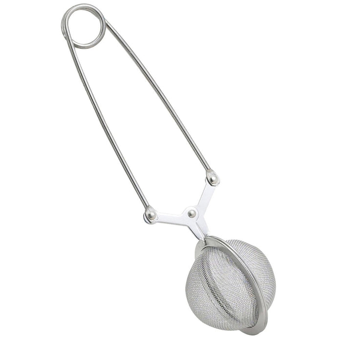 Stainless Steel Spoon Tea Leaves Herb Mesh Ball Infuser Filter Squeeze Strainer