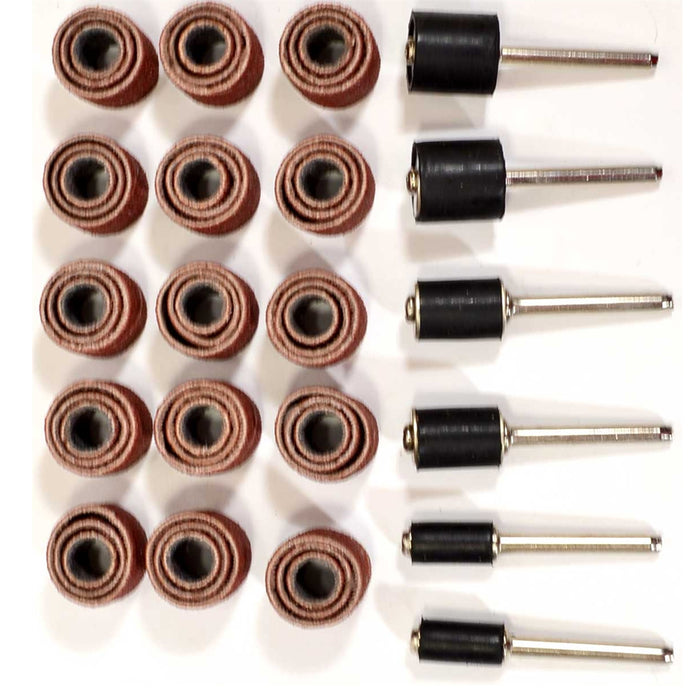 51 Pcs Drum Sanding Kit For Nail Drill Bits Dremel Accessories Rotary Tool Set