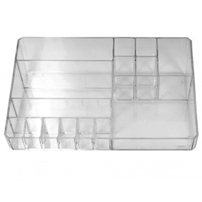 Cosmetic Organizer Clear Large Case Storage Jewelry Makeup Holder Box Vanity