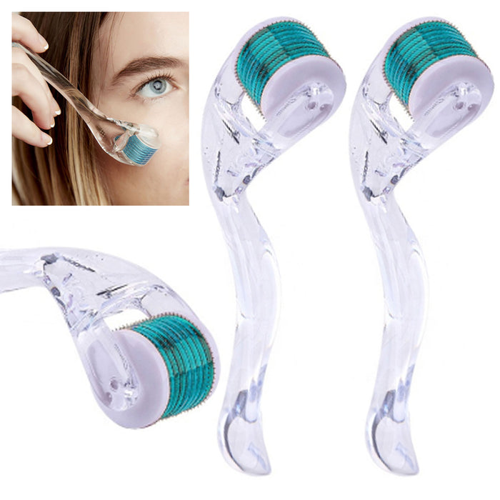 2 Pc Microneedle Derma Roller Microderma Dermaroller Micro Needle Skin 2.5 mm