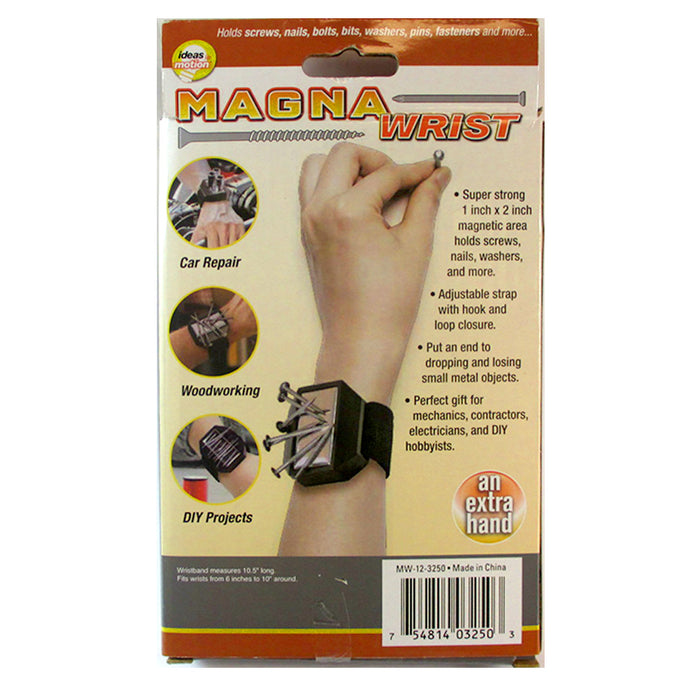 Magnetic Wristband Tool Holder Strong Magnets Holds Screws Nail Bits Bolts Gift