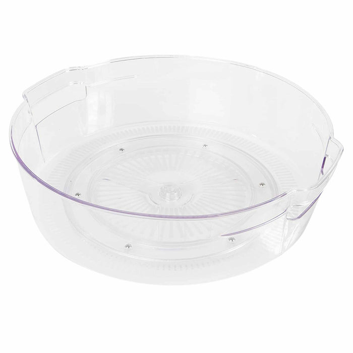 2pc Lazy Susan Turntable Food Storage Container Cabinet Refrigerator Freezer 11"