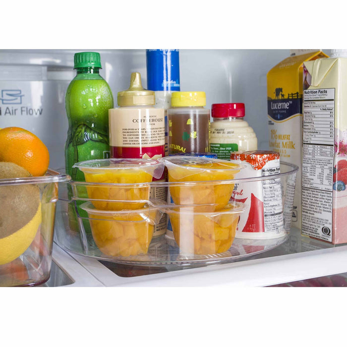 1 Kitchen Lazy Susan Spin Turntable Food Organizer Rack Fridge Spice Cabinet 11"