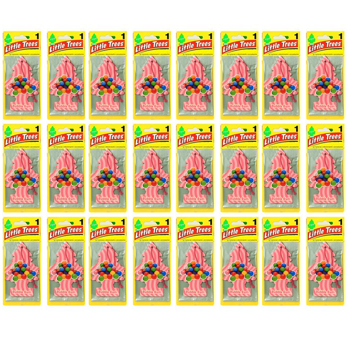 24 Little Trees Bubble Gum Scent Car Air Freshener Car Auto Office Home Hanging
