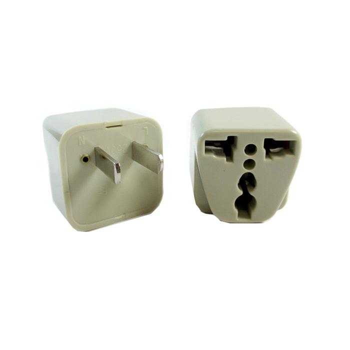 2X Travel Adapter Universal EU UK AU to US USA Power Wall Adaptor Plug Converter