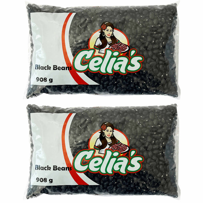 2 Bags Black Beans Dry Bulk 4lbs Legume Fiber Protein Source Vegan Vegetarian