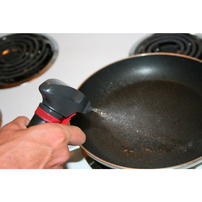 Evo Oil Trigger Spray Bottle for Olive Cooking Oils 18oz Kitchen Tool Funnel New