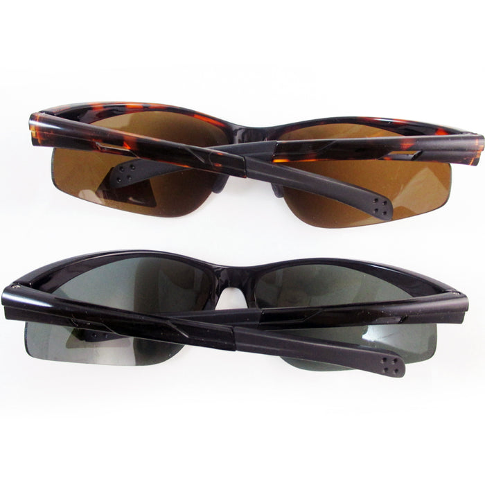 Mens Polarized Sunglasses Driving Glasses Night Vision Sports Fishing UV Eyewear