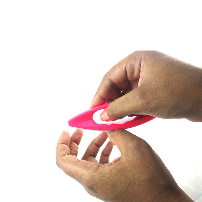 1 Nail Buffer File Handle Polisher Sanding Manicure Pedicure Shiner Tool Pink