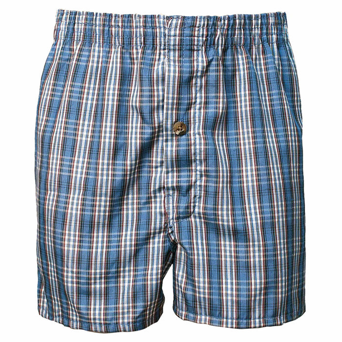 3 Boys Soft Cotton Plaid Boxer Shorts Multi Color Underwear Comfort Waistband XL
