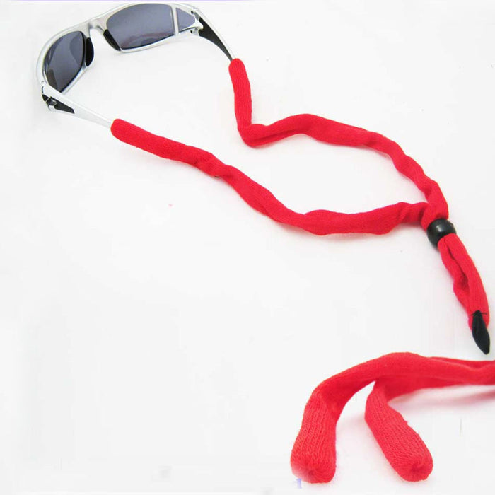 1 Red Thick Neck Strap Sunglasses Lanyard Eyeglass Cord Holder Retainer Cotton