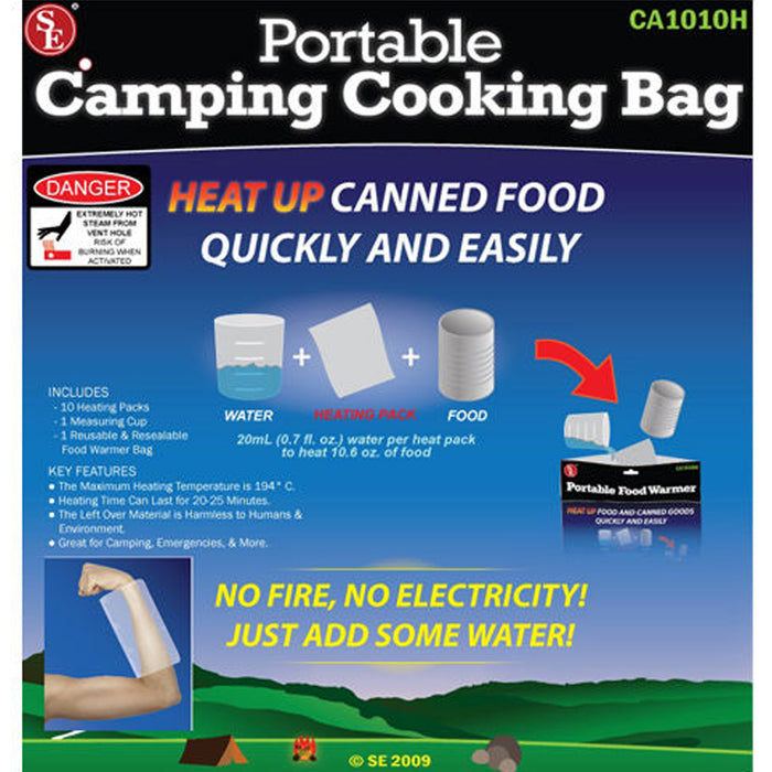 Camping Cooking Bag Portable Lightweight No Fire Needed Food Outdoor Survival !!