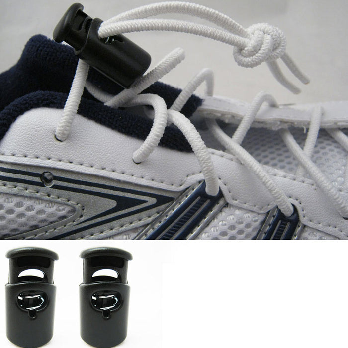 2 Mug Cup Shoe Lace  Shoelace Buckle Rope Clamp Cord Lock Stopper Run Sports New