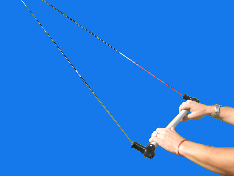 HQ Trainer Kite Power Sport 1.3 Control Bar Symphony Meters Kiteboarding Mango