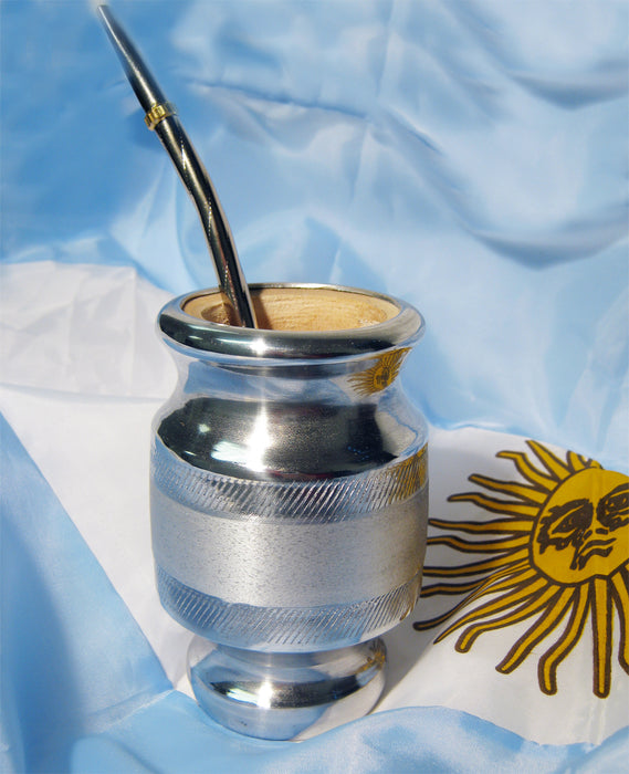 ARGENTINA MATE GOURD CUP WOOD YERBA TEA BOMBILLA KIT DETOX HEALTH DRINK NEW 3364
