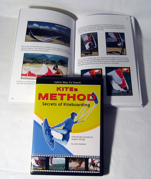 Learn How To Kiteboard Kiteboarding Course Book DVD Kitesurfing Kitesurf Manual