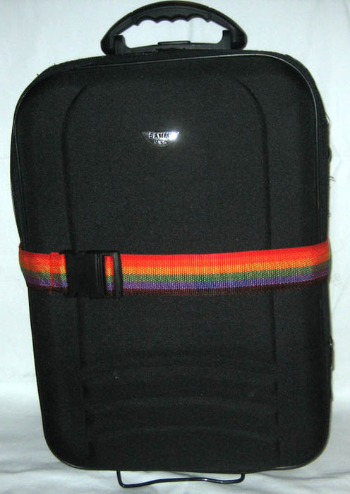 Adjustable Heavy Duty Long Cross Luggage Straps Suitcase Belt