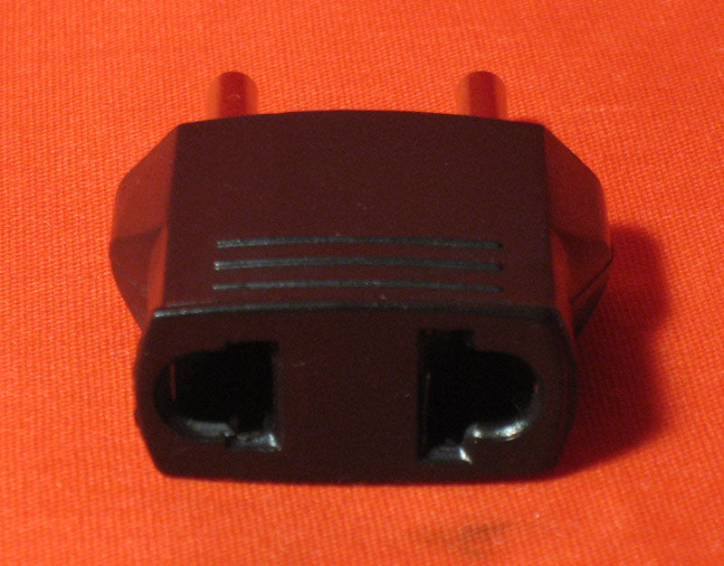 Power Converter Plug Adapter Travel USA Europe Convert US To Eu Outlet Charger