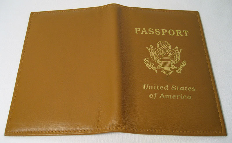 1 Slim Genuine Leather Travel Passport Wallet Holder RFID Card Case Travel Cover