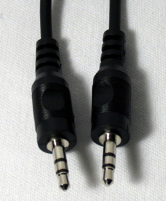 CAR AUX CORD AUXILIARY 3.5MM AUDIO JACK CABLE IPOD MP3 STEREO MALE 2 MALE 12 FT