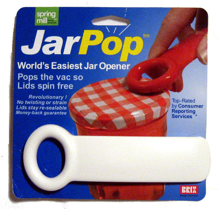 Jar Pop Jar Opener Jarpop Jarkey Vacuum Breaker Key Rim Lid Lifter Top