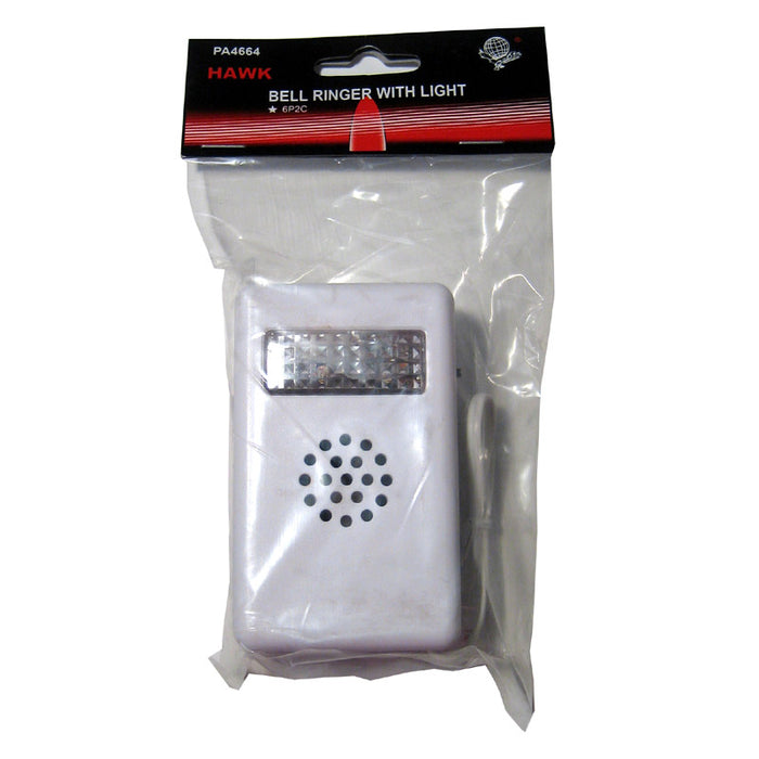 Phone Ringer Flashing Light Amplified Hearing Impaired Telephone Bell Dial Home