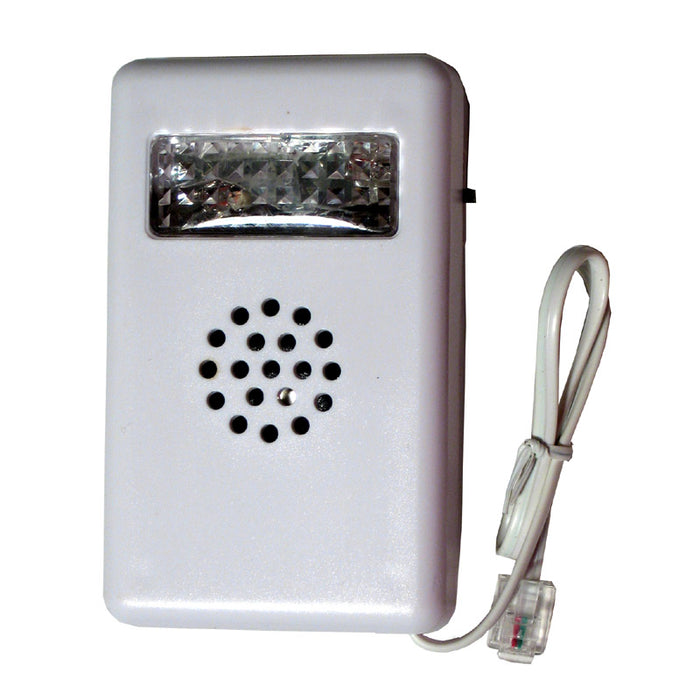 Phone Ringer Flashing Light Amplified Hearing Impaired Telephone Bell Dial Home