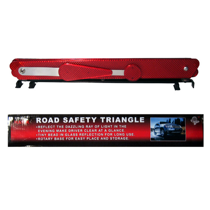 Emergency Road Safety Triangle Car Truck Warning Sign Reflective Breakdown Park