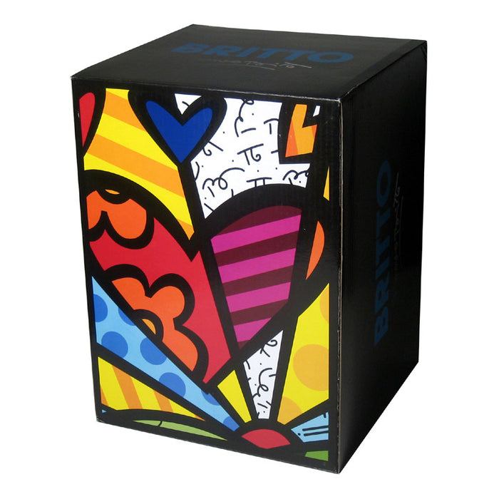 New Romero Britto Teapot Apple Tea for One Set Ceramic Decorative Collectible