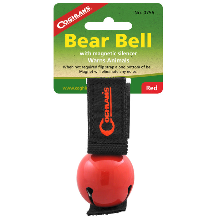 Coghlans Bear Bell Magnetic Silencer Hiking Safety Survival Attack Dog Bells