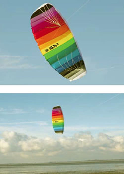 HQ TRAINER POWER KITE 1.8 W/ CONTROL BAR SYMPHONY BEACH BEGINNER