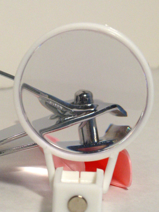 Clip Nail Clipper Built-In 2X Magnifier Toenail Fingernail Pedicure Senior Adult